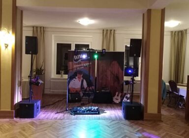 Gitman liefert Licht und Tontechnik für bis zu 200 Personen